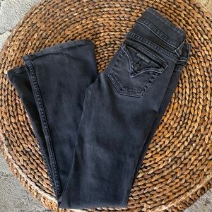 Black Hudson bootcut jeans